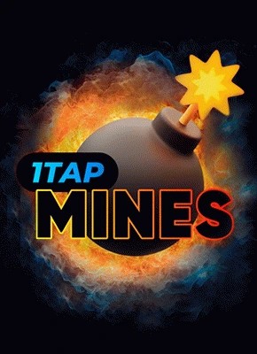 1Tap Mines online game logo by Turbo Games on nine-casinó.it