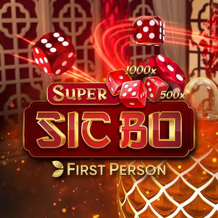 Super Sic Bo logo by Evolution at Nine Casino