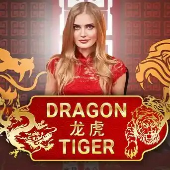 Dragon Tiger slot icon by Evolution, available at Nine Casino