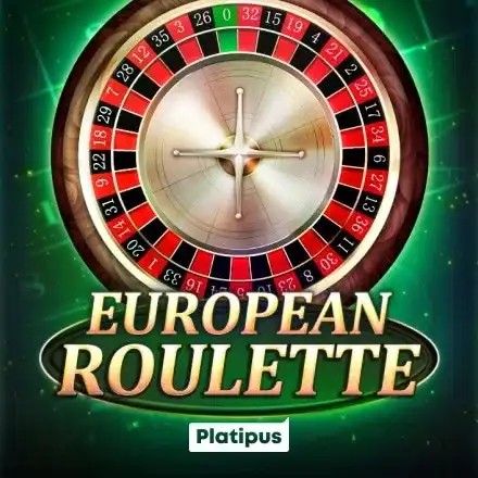 European Roulette online game logo by Platipus on nine-casinó.it