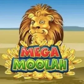 Mega Moolah game by Microgaming – logo hosted on Nine Casino