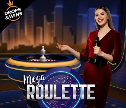 Mega Roulette online game logo by Pragmatic Play on nine-casinó.it
