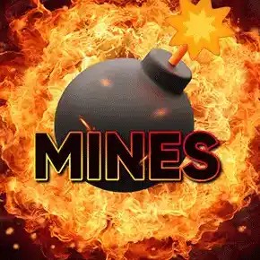 Mines slot icon by Turbo Games, available at Nine Casino