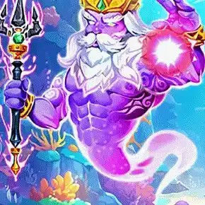 Official Crash Games logo: Poseidon’s Secret 2 by KA Gaming at Nine Casino